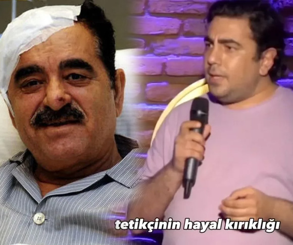 İbrahim Tatlısesin vurulmasını tiye alan komedyen Özkan Çelik e ölüm