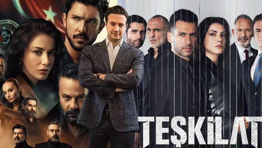 Teşkilat dizisinin yapımcısı Burak Sağyaşar&#039;dan Sipahi dizisine gönderme