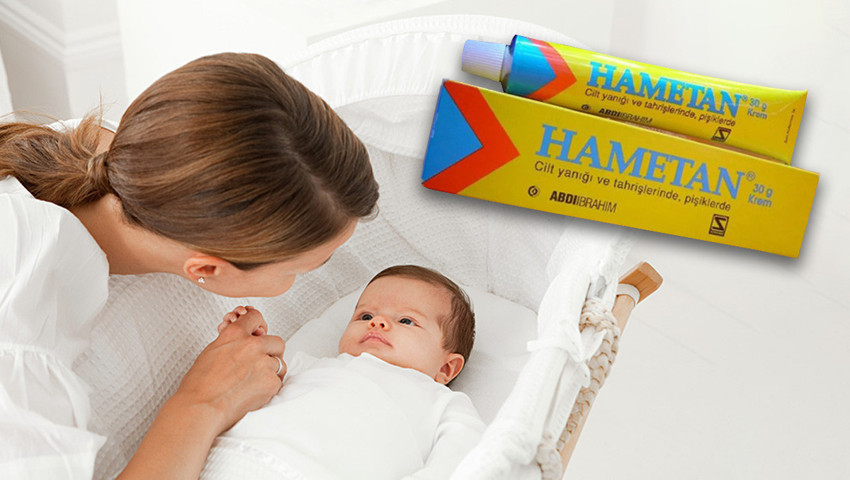 Bebeğinizin narin cildine üst düzey koruma! Hametan krem pişiğe iyi gelir mi?
