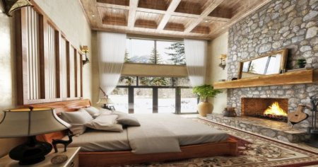 2022 için en güzel 16 rustik yatak odası dekorasyonu örneği