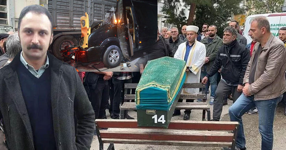 Tiyatrocularla aynı minibüste kaza geçirerek vefat eden Özgür Karataş, defnedildi