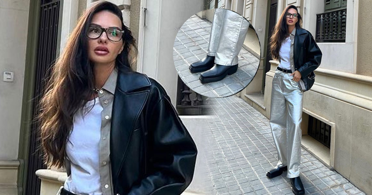 Yasemin Özilhan'ın sokak stilindeki ayakkabıları sosyal medyanın diline düştü