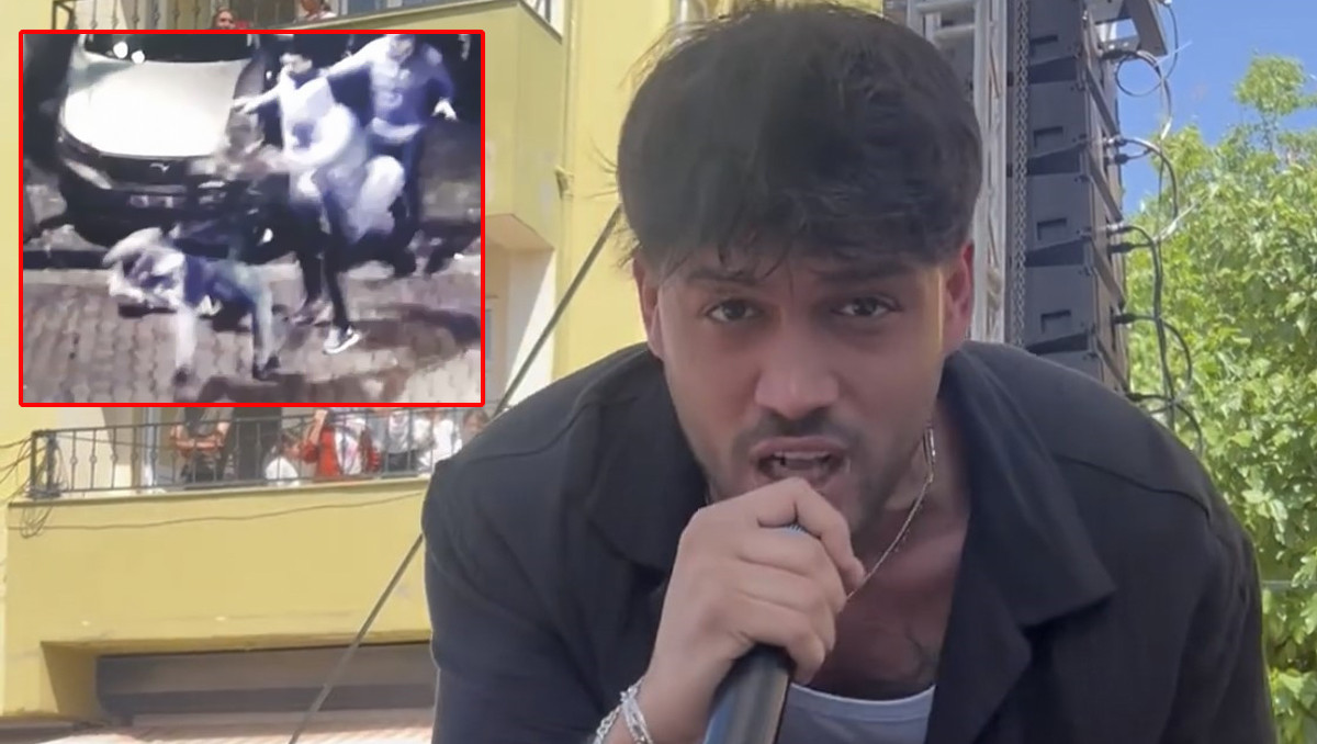 Sosyal medya fenomenine saldırı kamerada: Sanatçının 20 bin lirasını gasp ettiler!