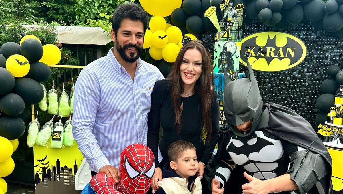 Anne oğul arka arkaya doğum günü kutladı: Fahriye Evcen bu kez oğlu Karan için parti hazırladı