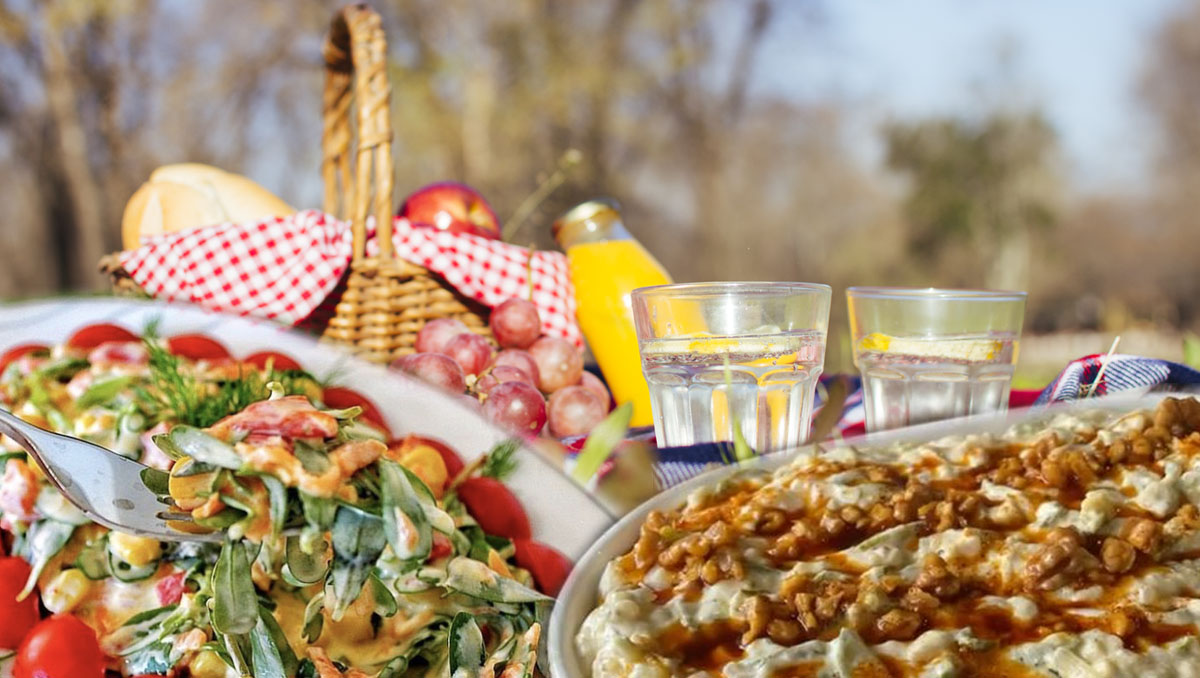 Yazın piknik masalarına damga vuracak! 3 farklı yoğurtlu salata tarifi: Hem fresh hem pratik!