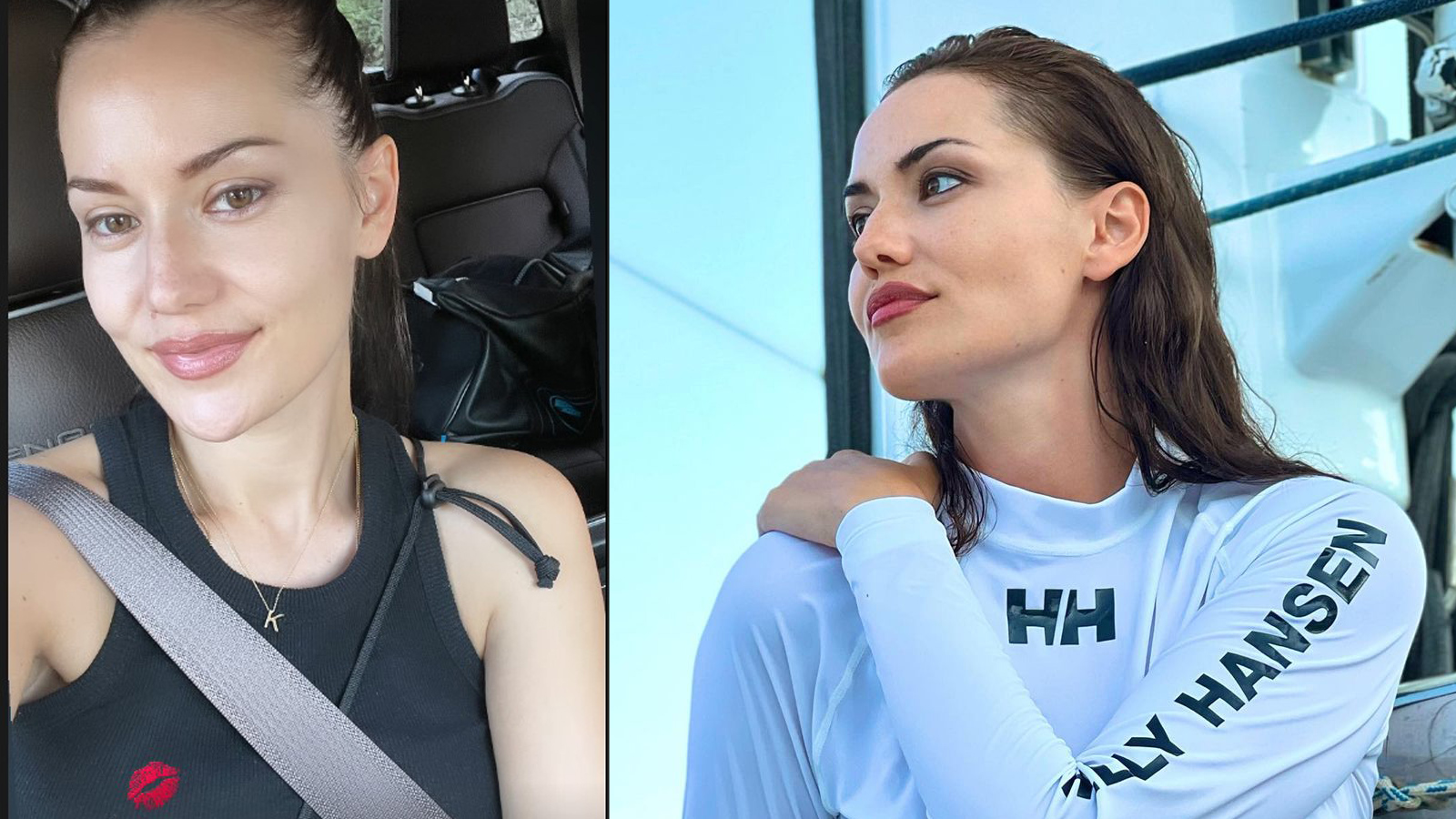 Fahriye Evcen Kerem bebekle açık havada! Oğluyla keyifli anlarını paylaştı