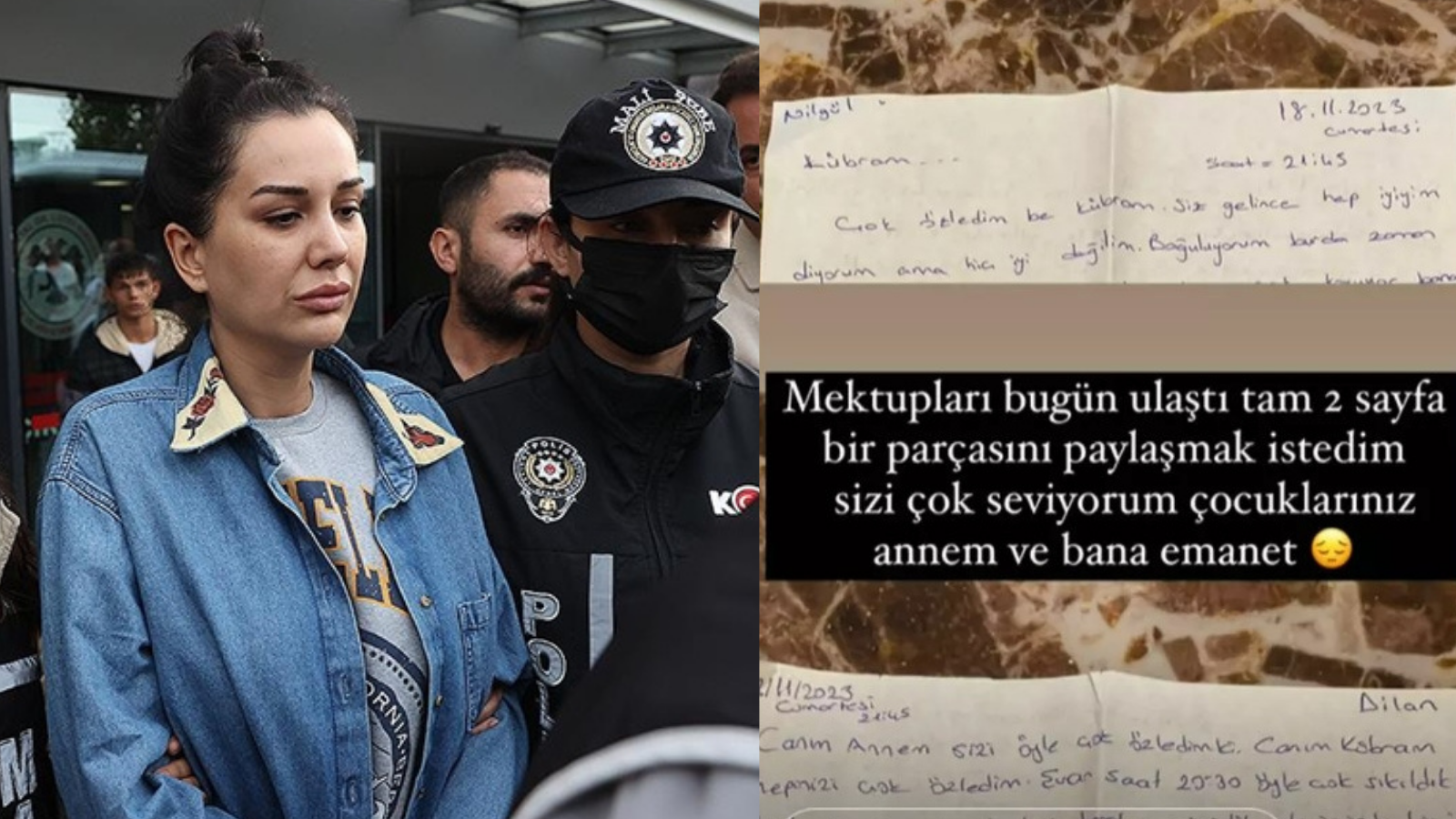 Dilan Polat'ın görümcesine yazdığı mektupta neler var?