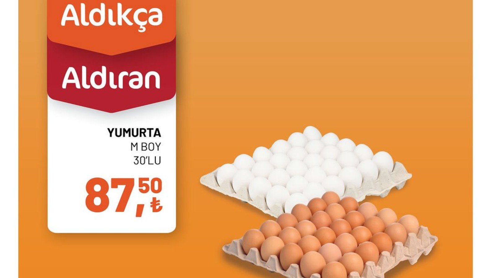 Yumurtada dev indirim başladı: Tarım Kredi Kooperatif Market&#039;te son 4 gün