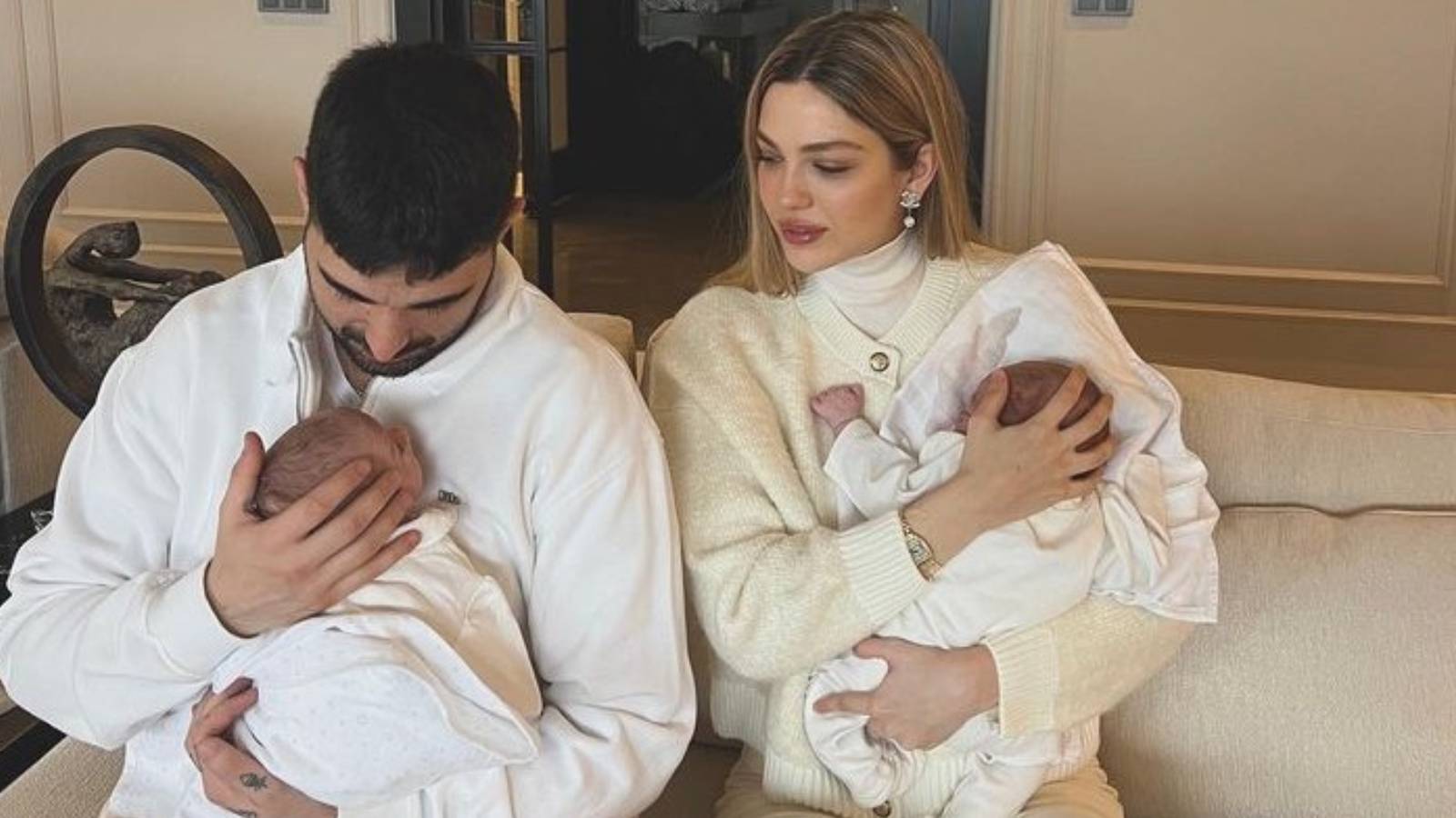 Yasemin Şefkatli ile İdo Tatlıses'in ikizlerinin 40'ı çıktı! Fotoğrafları sosyal medyayı salladı