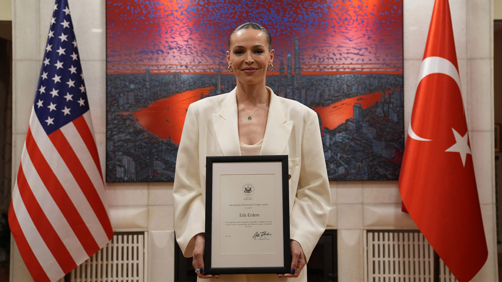 Eda Erdem &#039;Uluslararası Cesur Kadınlar Ödülü&#039;ne aday gösterildi