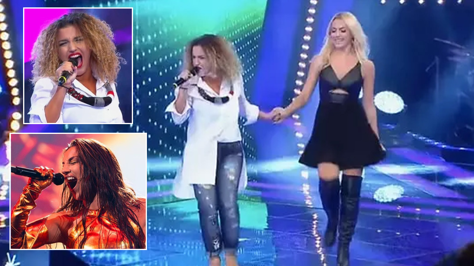O Ses Türkiye&#039;de finale kalamayan Nutsa Buzaladze Eurovision&#039;a katıldı! Hadise&#039;den destek gecikmedi