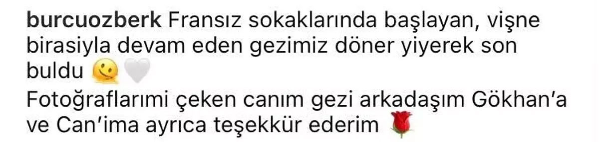 Aşk iddiasına Burcu Özbek’ten ilk cevap! Gökhan Alkan için tek paylaşıma not bıraktı