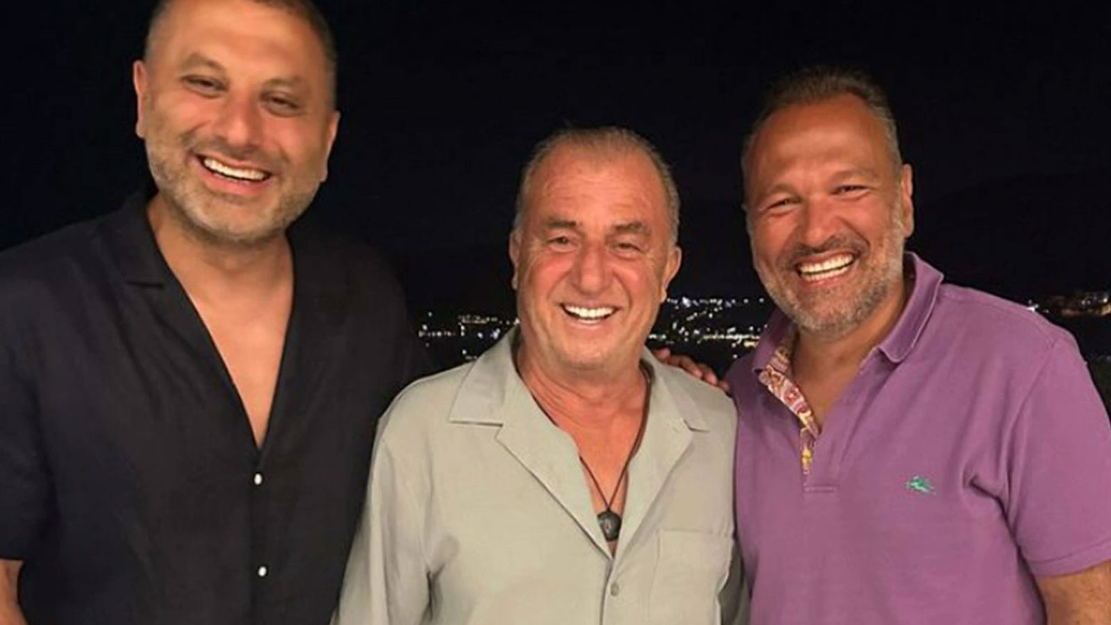 Ali Sunal&#039;dan sürpriz fotoğraf! Fatih Terim&#039;in Bodrum&#039;daki evinde misafiri oldu