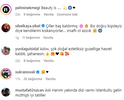 Makyajsız pozlarıyla sosyal medyada tozu dumana katan Aslı Enver'e yorum yağdı