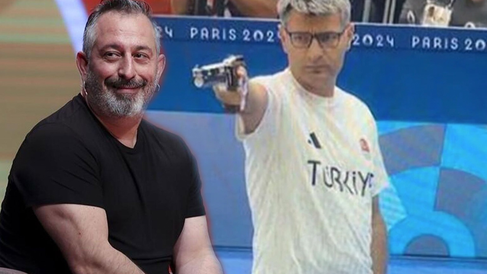 Ünlü komedyen Cem Yılmaz, Yusuf Dikeç akımına katıldı! Elleri cebinde unutulmayan olimpiyat pozunu verdi