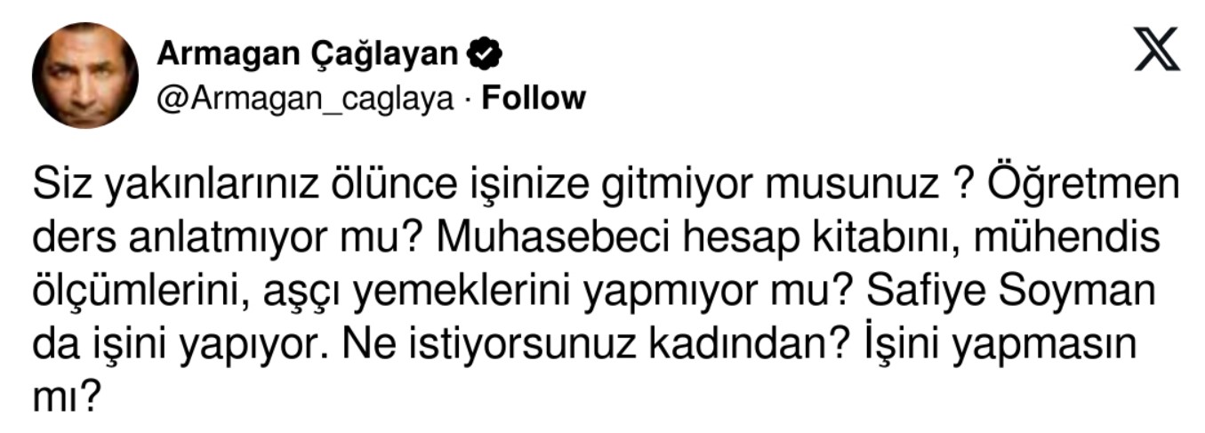 Oğlunun vefatından sonra sahneye çıkan Safiye Soyman'ın kararı sosyal medyayı karıştırdı