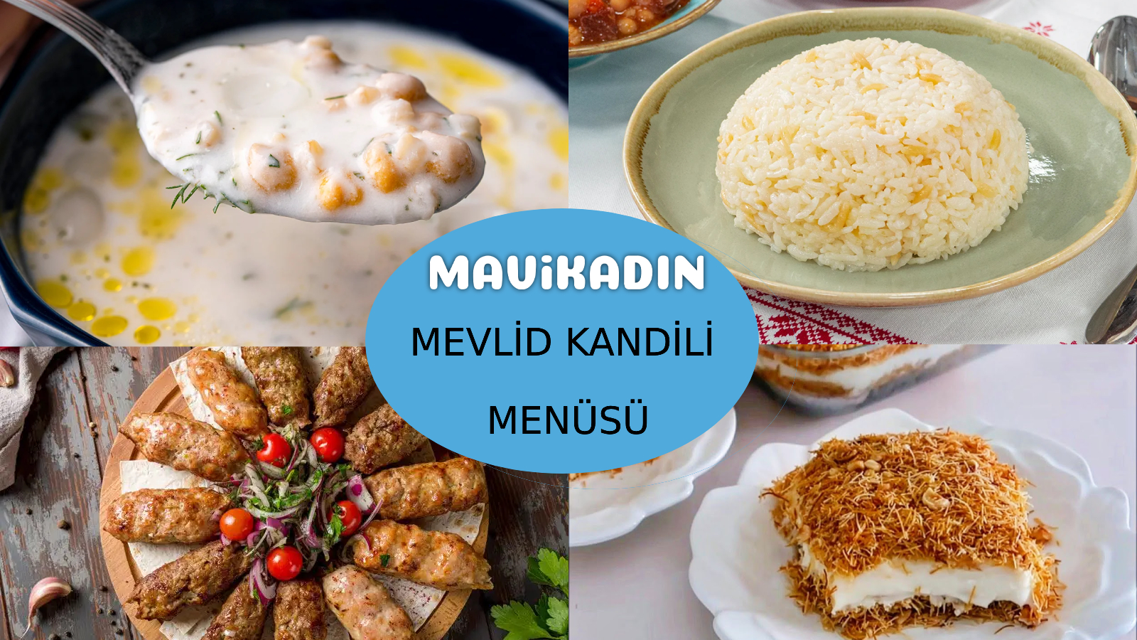 Geleneksel tatlarla dolu bir akşam: Mevlid kandilinde hangi yemekler pişirilir?