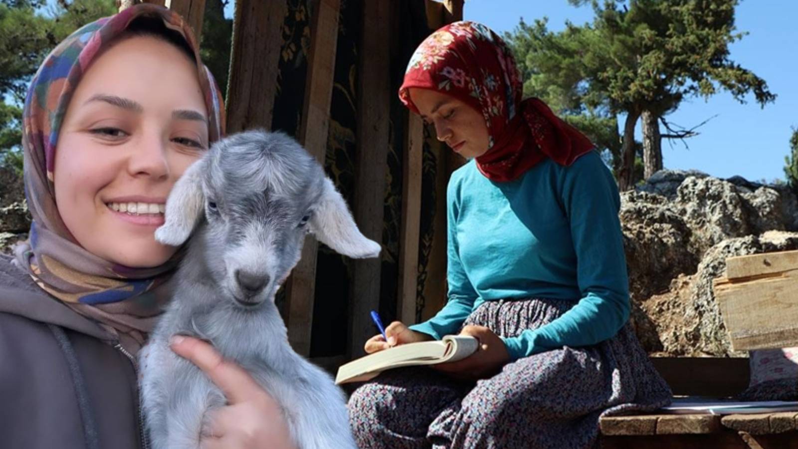 Gezen Oğlak olarak bilinen fenomen Elif Akçivi&#039;nin geleneksel paylaşımına beğeni yağdı! Yaşı ve aslen nereli olduğu araştırılıyor