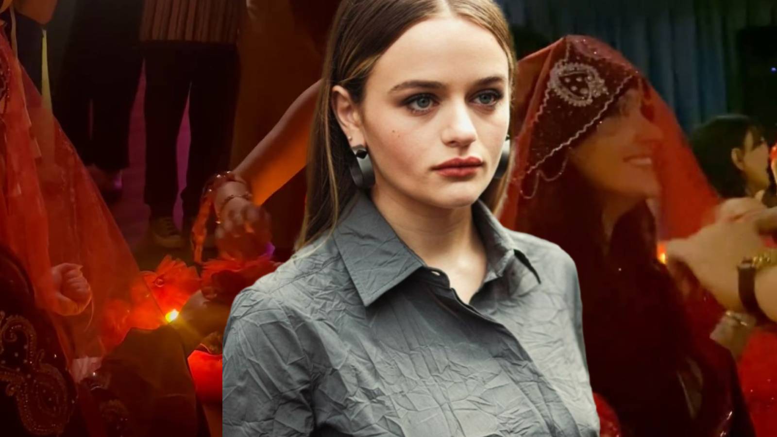 Kınalar yakıldı, erik dalı oynandı! Joey King, ablasının kına gecesi için İstanbul&#039;a geldi