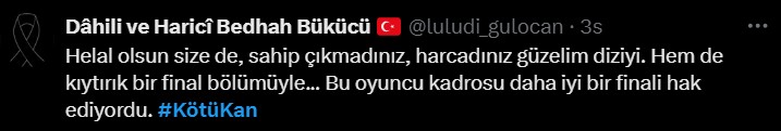 Ertan Saban ve Damla Sönmez'in oyunculuğuna övgüler yağarken Kötü Kan dizisinin final haberi sosyal medyayı ayağa kaldırdı