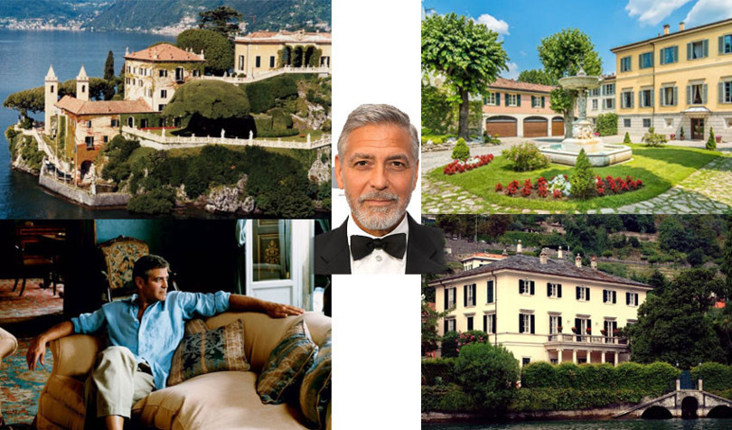 George Clooney Como Gölü Yalısı 25 odaya sahip – fiyatı 30 M $